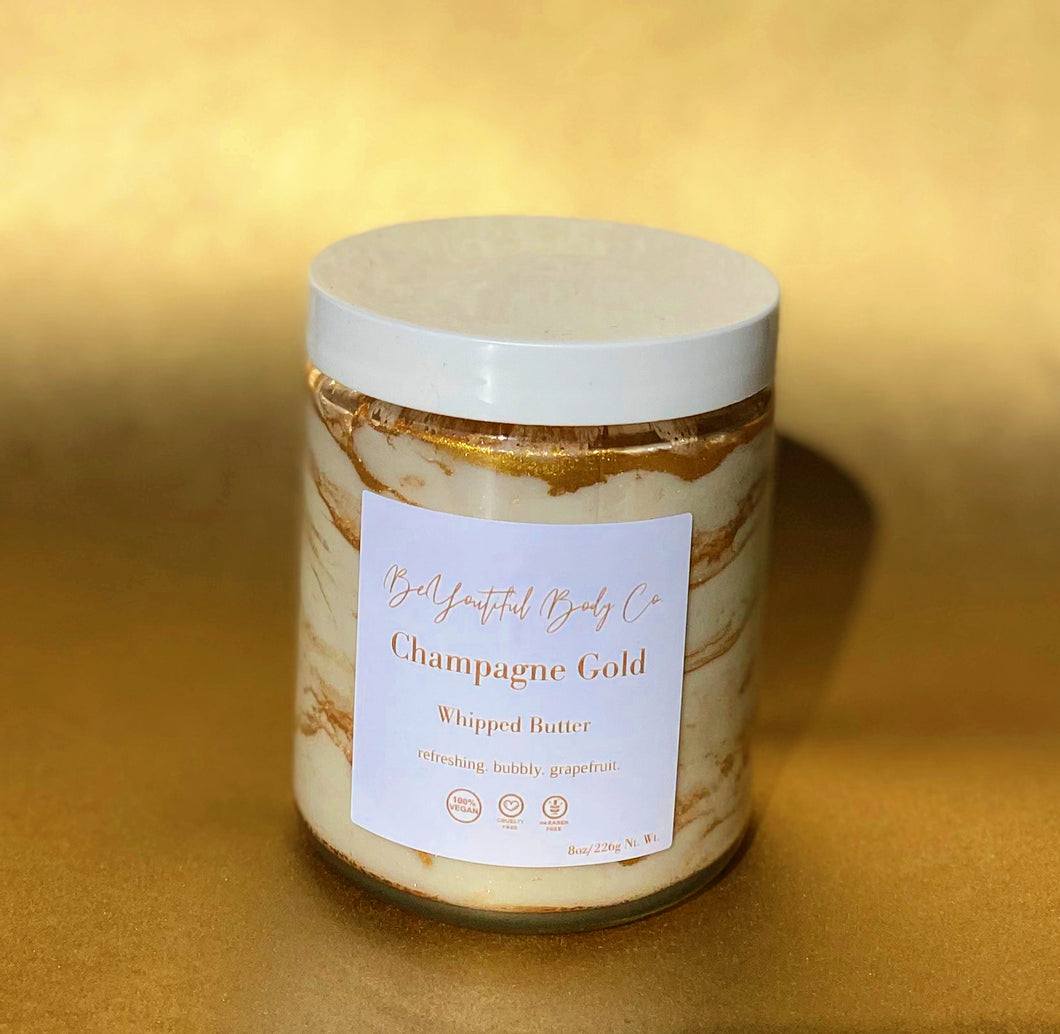 Champagne Gold Whipped Butter