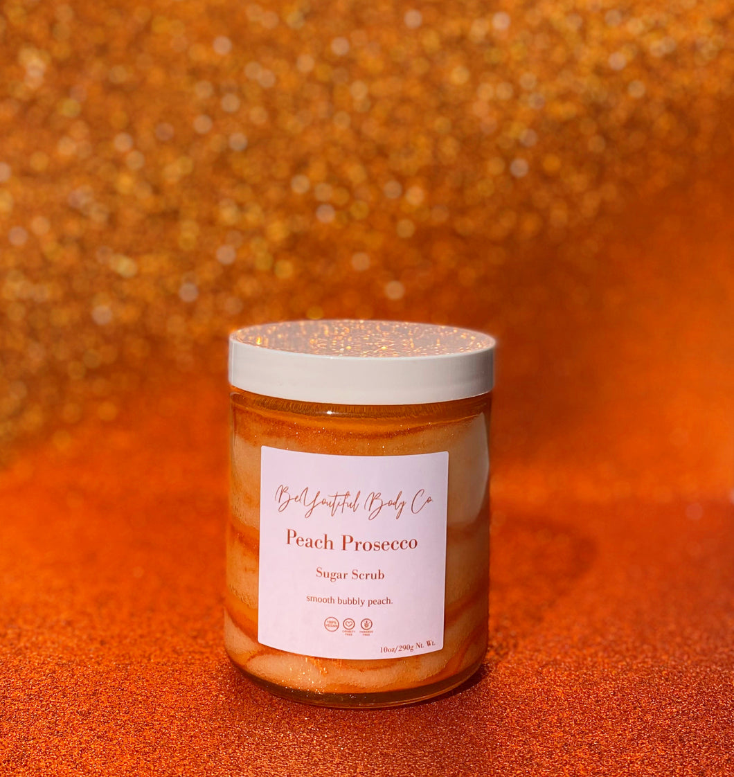 Peach Prosecco Sugar Scrub