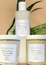 Load image into Gallery viewer, Manuka Honey + Coconut Milk Body Bundle
