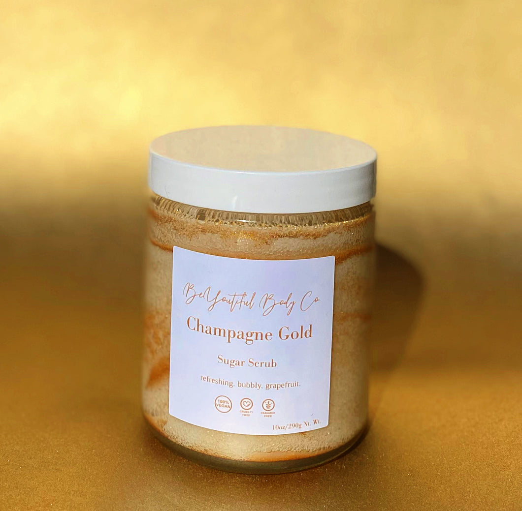 Champagne Gold Sugar Scrub